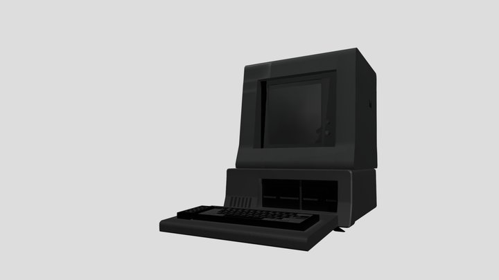 IBM computer 3D Model