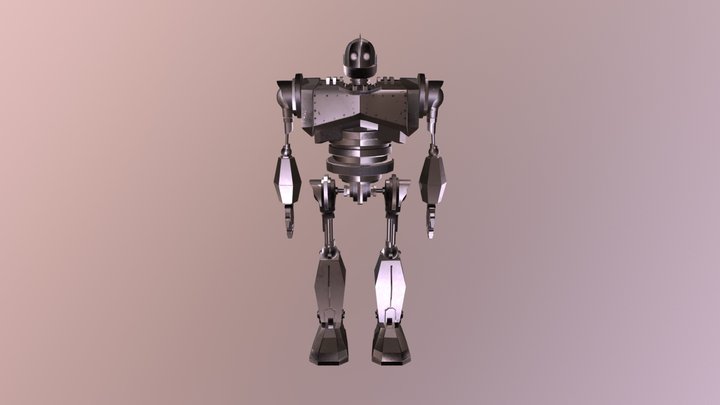 Iron Gigant 3D Model