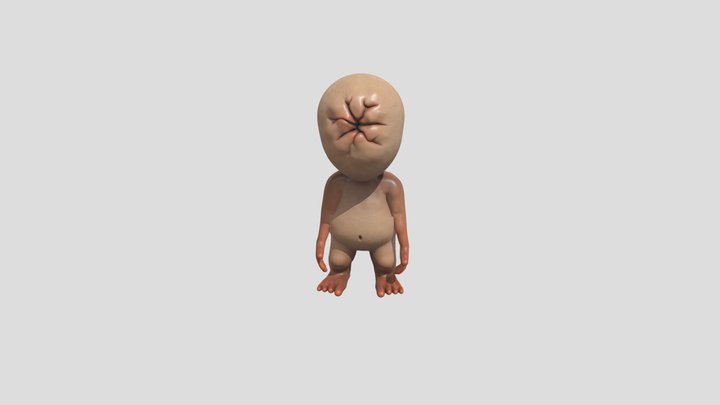 BUTTHOLE surfer 3D Model