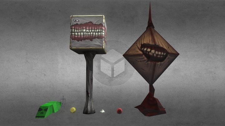 Ultrakill Pack 3D Model