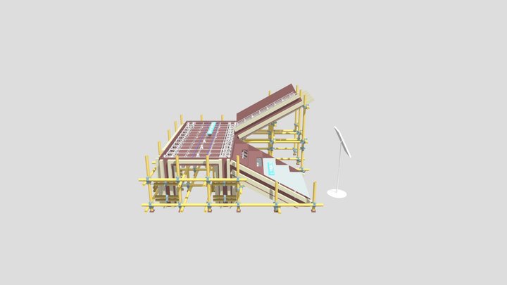 楼梯质量样板 3D Model