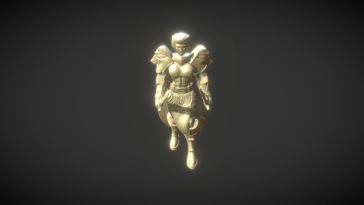 Wolf Wardens Fantasy-2 (WiP) 3D Model