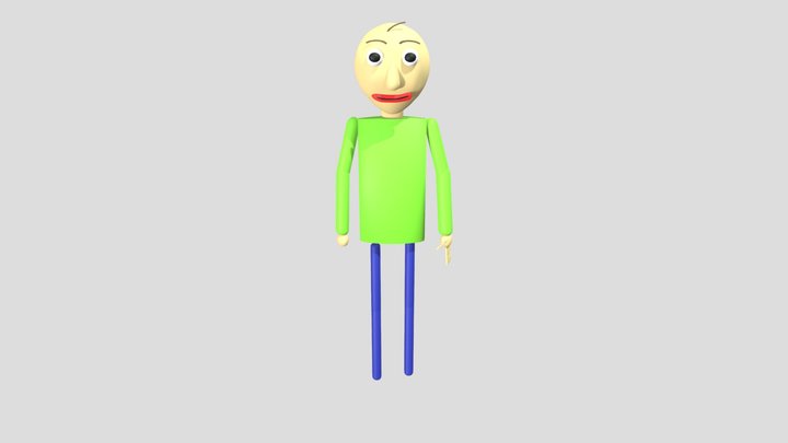 Baldi 3D Model