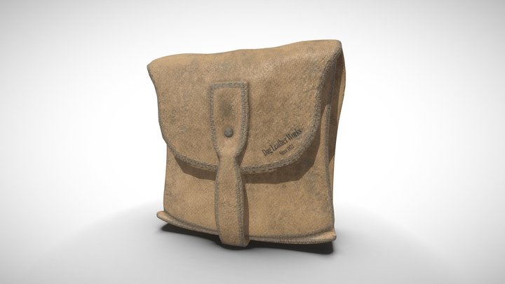 Ammo Pouch Military 3D Model