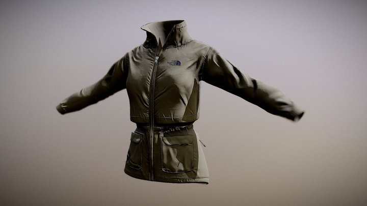 North_Face_Jacket 3D Model