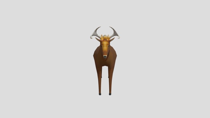 Low Poly Deer