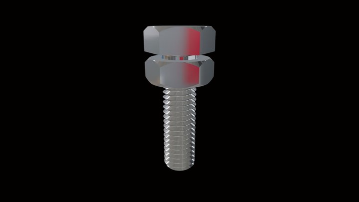 Nut & Bolt – Free 3D Model STL