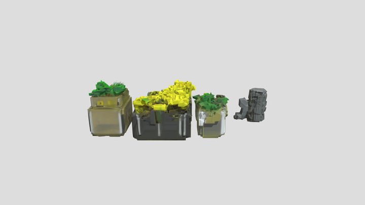 Money bag_obj 3D Model