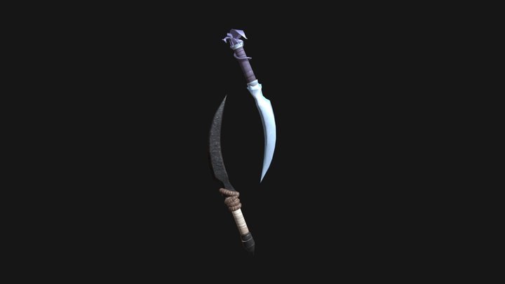 TwinDaggers 3D Model