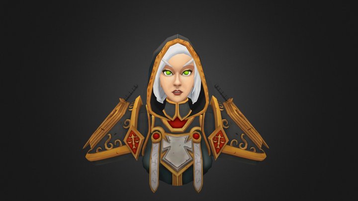 Paladin Tier2 Fanart 3D Model