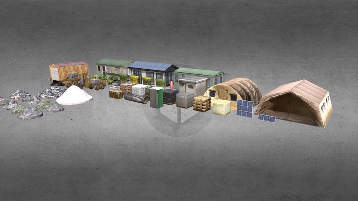 Lowbudget_game_assets (CC0) – Modelo 3D gratuito STL