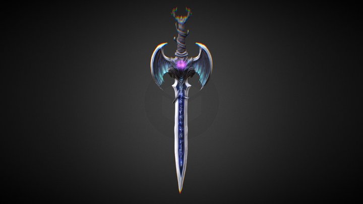 Fantasy medieval style sword