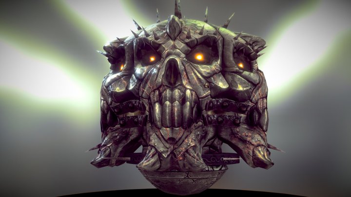 Totem of death 3D Model