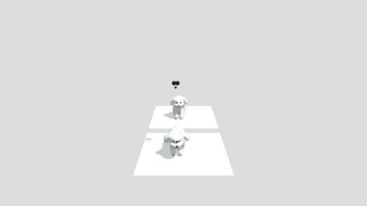 Dog_model_2 Animations 3D Model