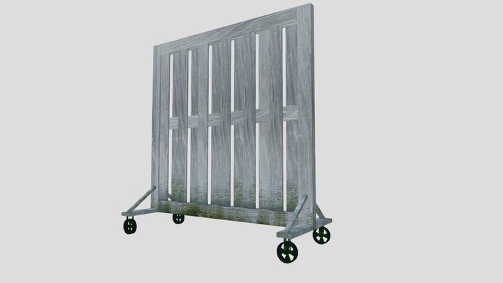 Cricket Sight Screen 3D Model