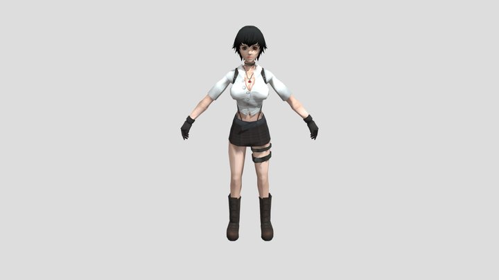 Lady (dmc3) 3D Model