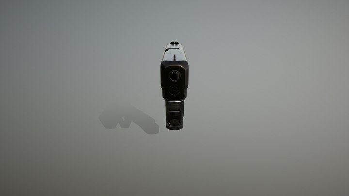 Pistol 3D Model