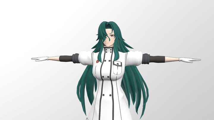 治癒魔法の間違った使い方 ローズ 3D Model