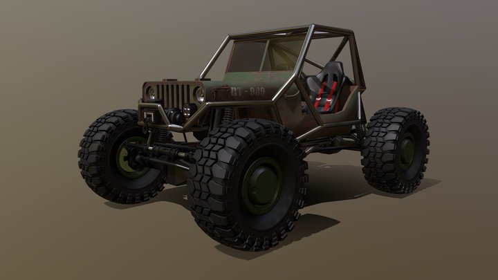 Willys mountain buggy 1 3D Model