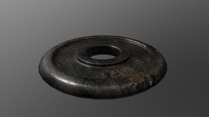 Weight Plate 3D Model