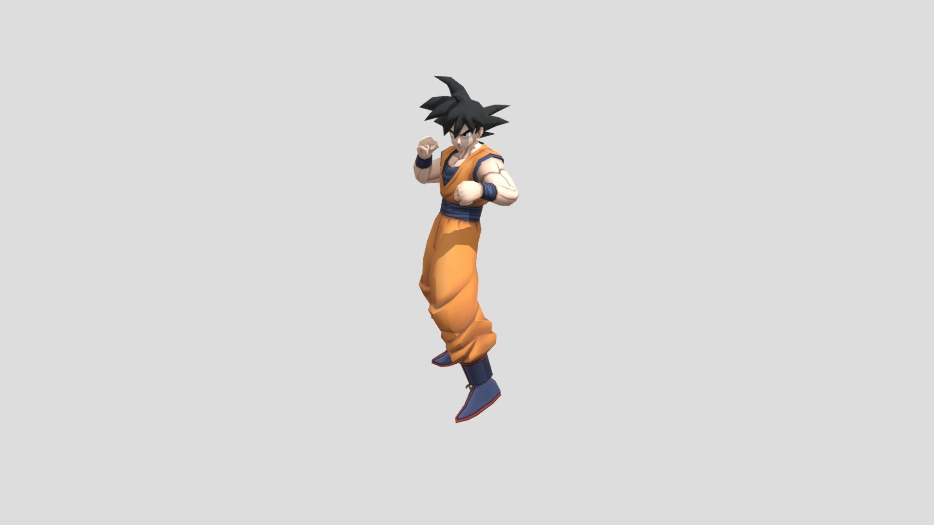 Son_goku - 3D model by jacob (@chanick.bokpe229) [f538085] - Sketchfab