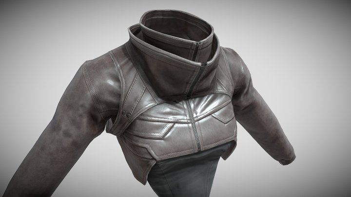 Tifan Techwear - Jacket 2 3D Model