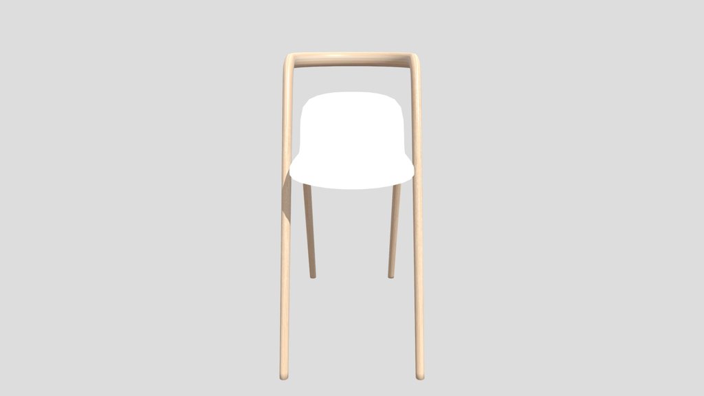 Modern Minimalist Wooden Chair