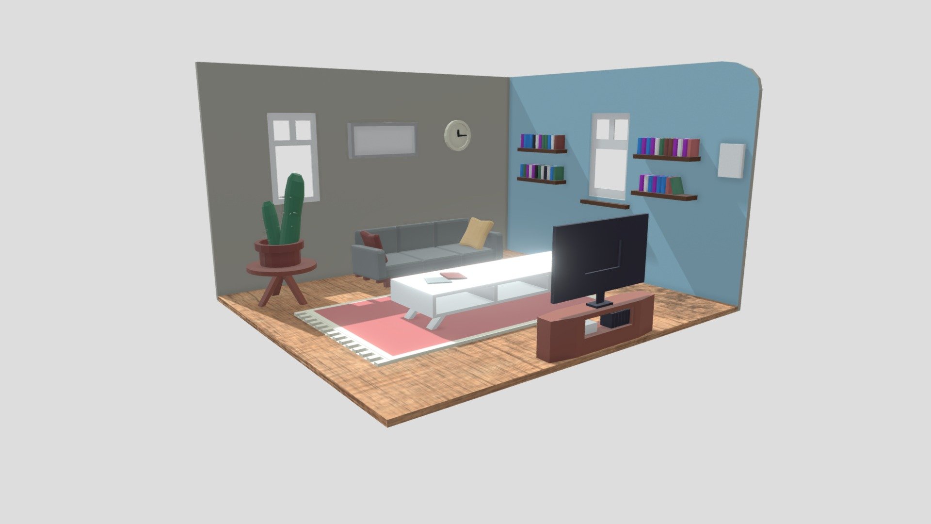 Room - Download Free 3D Model By Dr (@ubbdr) [f538d17] - Sketchfab