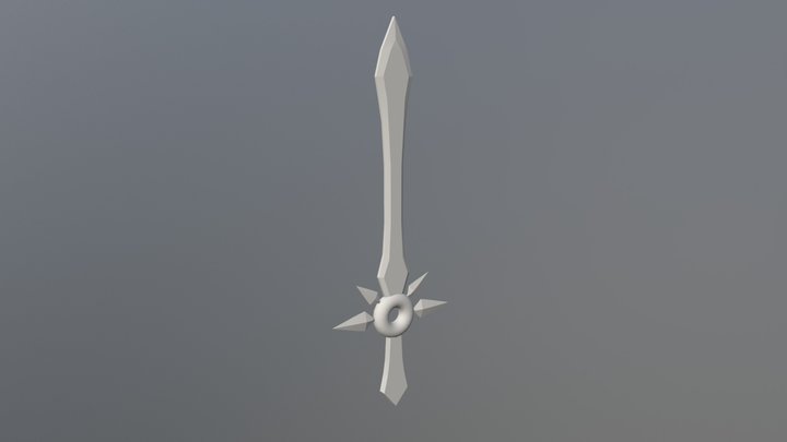Leona Sword 3D Model