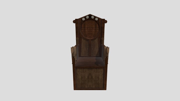 Throne 3D Model