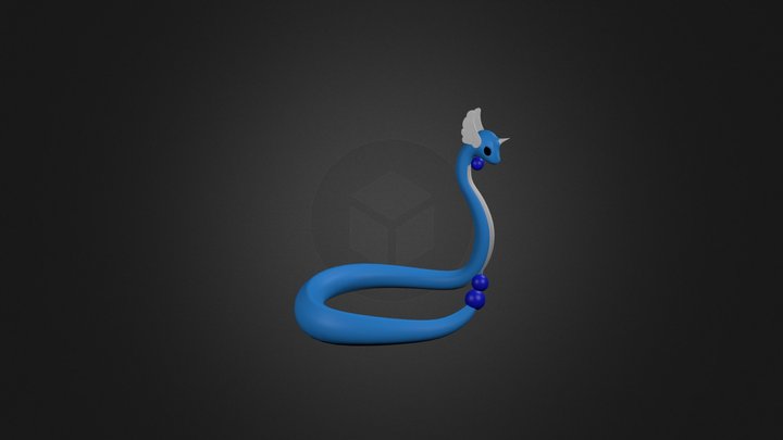Dragonair 3D Model