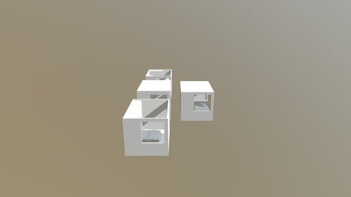 slaapkamer v2 3D Model