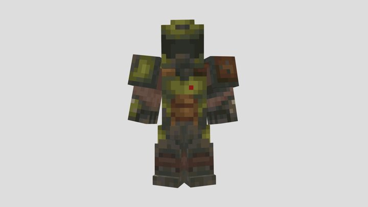 Doom Slayer 3D Model