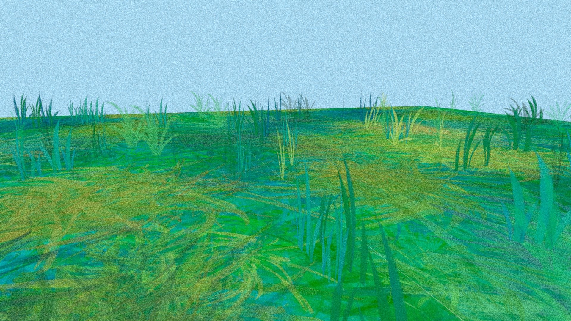 Repeatable stylized toon grass Buy Royalty Free 3D model by Zen Apricorna (zenartdesign