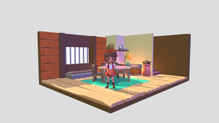 Nawangsih & Heaven's Legacy 3D Model