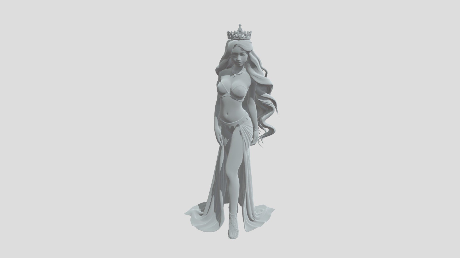 princess - 3D model by brenthi [f53d2b3] - Sketchfab