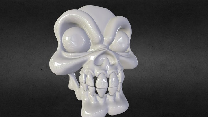 skull_sketchfab_001 3D Model