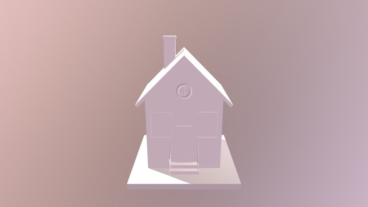 Model With Primitives 3D Model