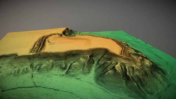Bury Walls, Shropshire (UK) – Free 3D Model STL