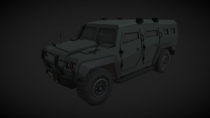 Komodo 3D Model