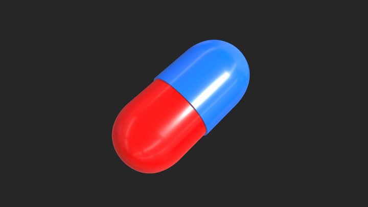 Pill (Akira) 3D Model