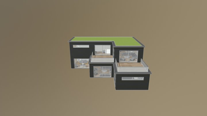 10 blocs - noir février 3D Model