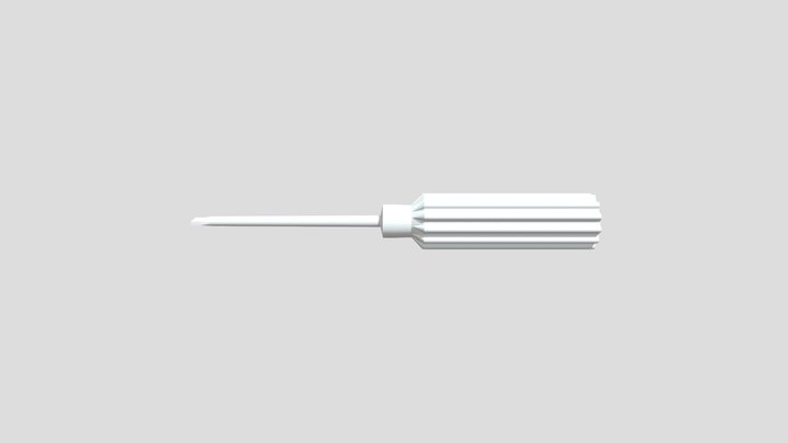 Screwdriver 3D Model 3D Model