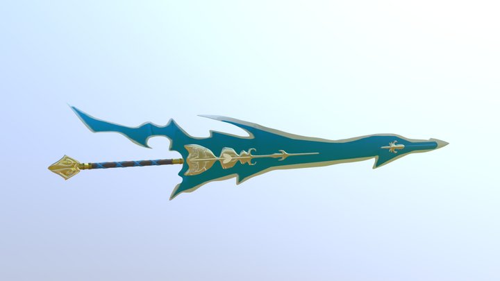 Caladbolg from Final Fantasy X 3D Model