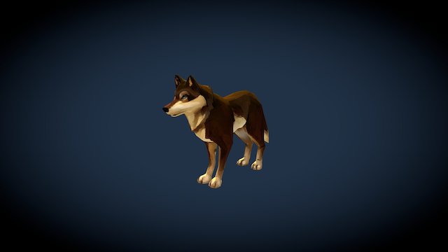Wolf 3D Model
