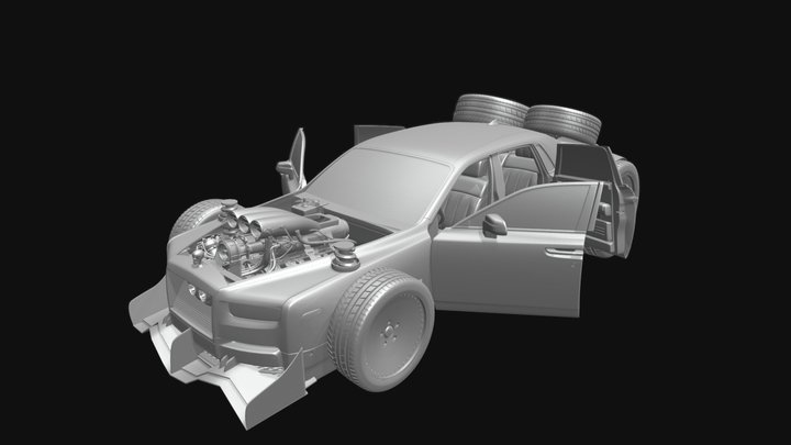 Rolls_R- Final-fbx 3D Model