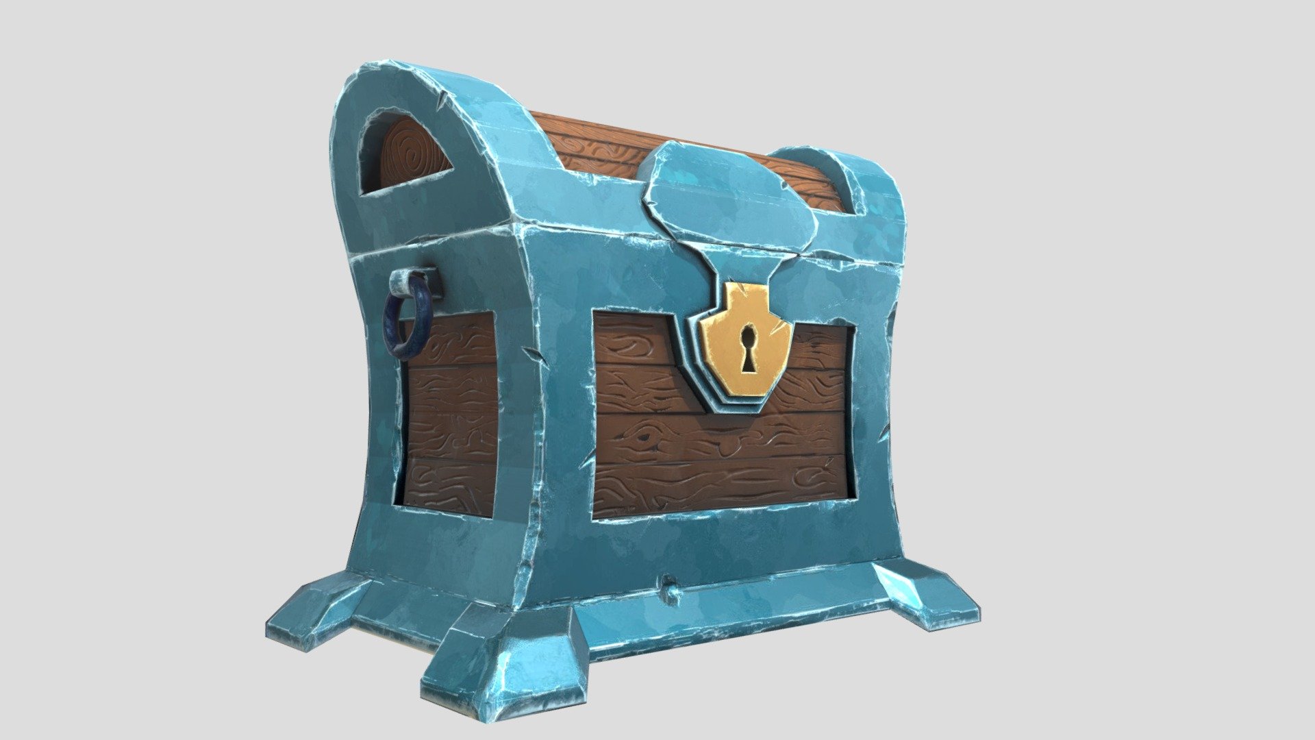 Stylised Chest - Game Asset - Download Free 3D Model By AlperTheRonin ...