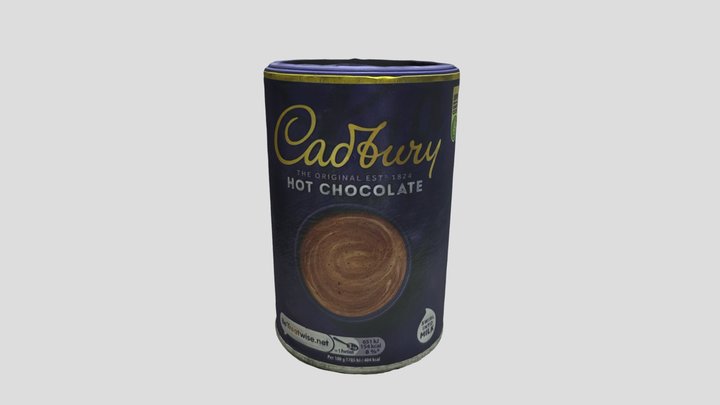 Cadbury Hot Chocolate 3D Model