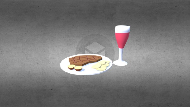 Wo W Food 3D Model