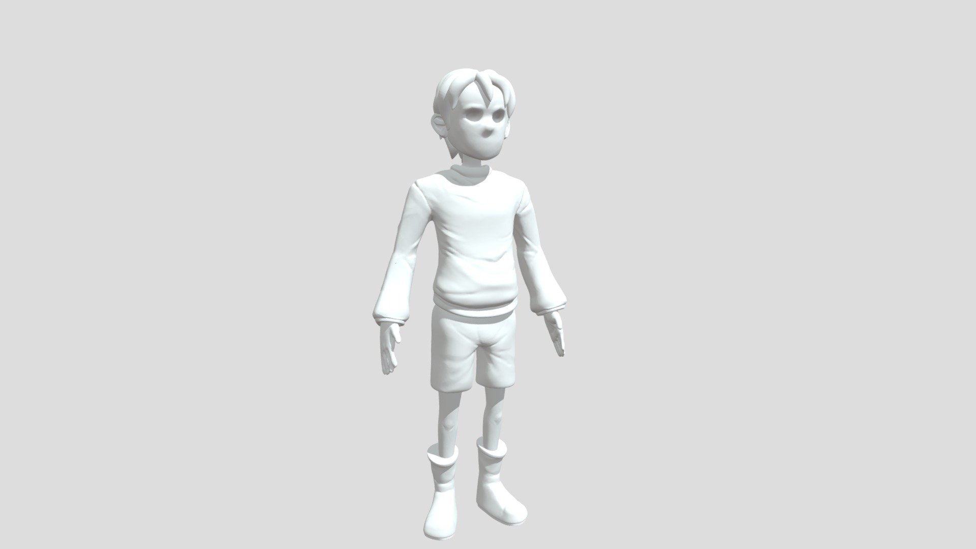 High Poly character - Download Free 3D model by FantasyDragon [f549ecc ...